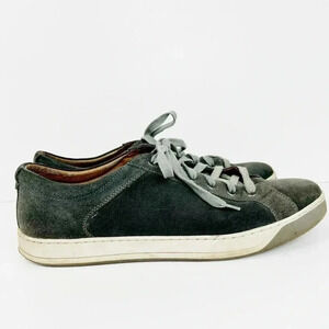 Johnston & Murphy two-toned blue suede  sneakers, 12M, white sole, lace up